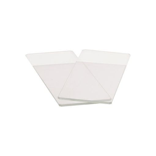 Bilde av Microscope slides, beveled edges, single frost, Premuim Line, 26x76mm (1.0-1.2), 50 x 50 pcs