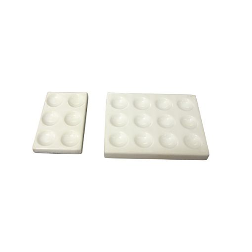 Bilde av Spotting plates, porcelain, 12 holes