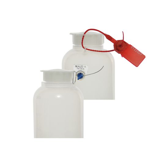 Bilde av Security seal for bottles, in red plastic, 20 pcs