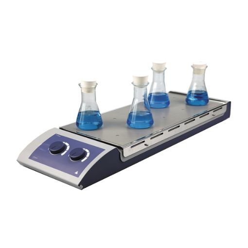 Bilde av Multi-position magnetic stirrer with heating, LBX H04X10 series, 10 positions, EU plug