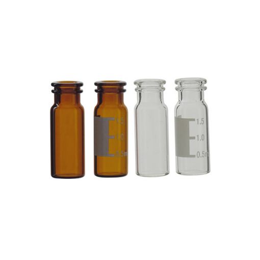 Bilde av Snap-top vial for chromatography clear w/ write-on patch, 2 ml, 100 pcs