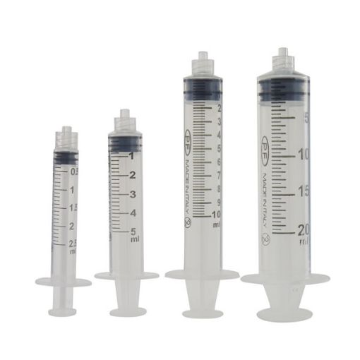 Bilde av Disposable syringes, Luer Lock, sterile, 5 ml, 100 pcs