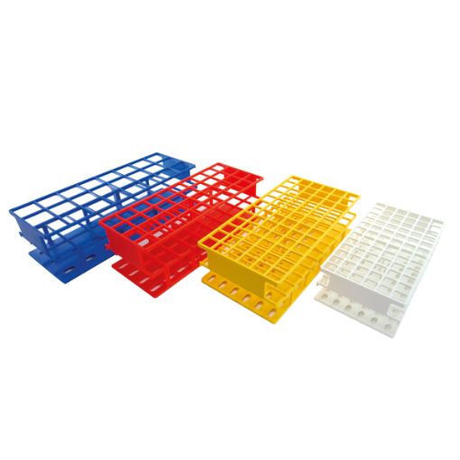 Bilde av Test tube rack, Nylon, up to 24 tubes (Ø 30 mm), blue, Premium Line
