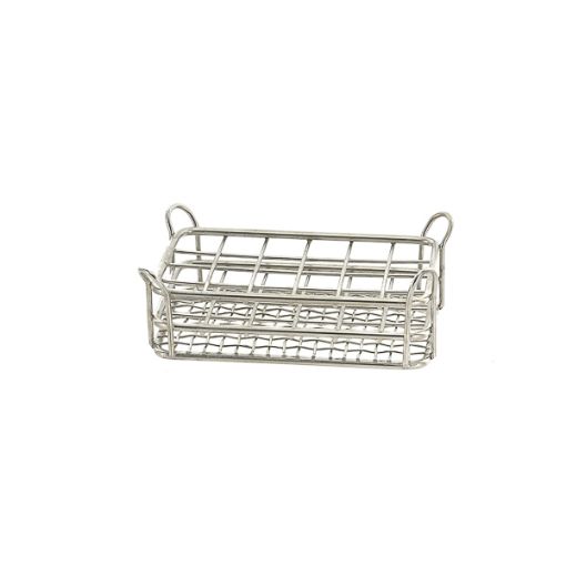 Bilde av Stainless steel rack for 6 x 4 chromatography vials