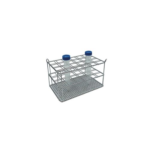 Bilde av Stainless steel rack for 6 x 4 50 ml centrifuge tubes, double wire