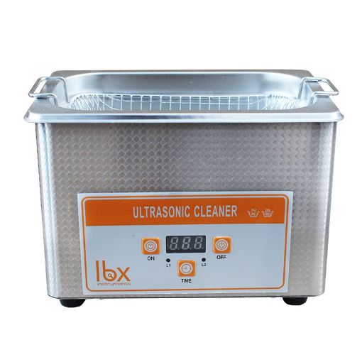 Bilde av MINI ultrasonic bath with timer, without heating, LBX ULTR Small Series, EU plug