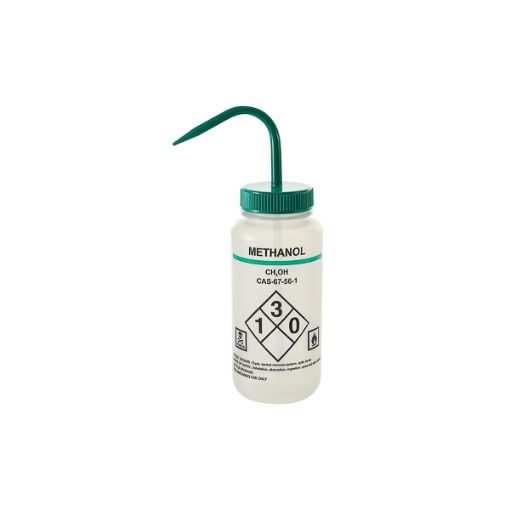 Bilde av Safety labelled wash bottle, LDPE, ethanol, 500 ml