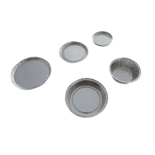 Bilde av Weighing pans Øint 93 mm, Aluminium,  100 pcs