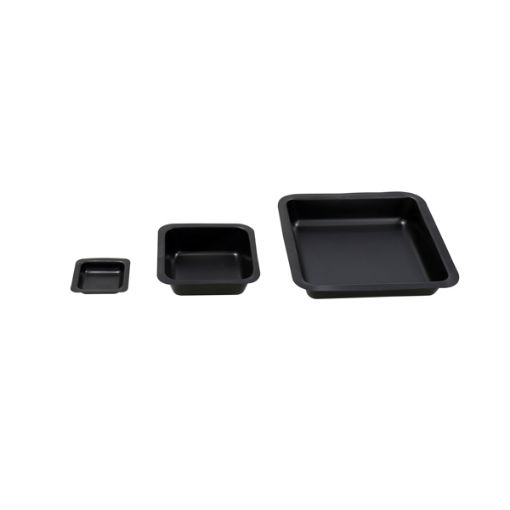 Bilde av Weighing pan, polystyrene, black, 80 x 80 mm, 250 pcs