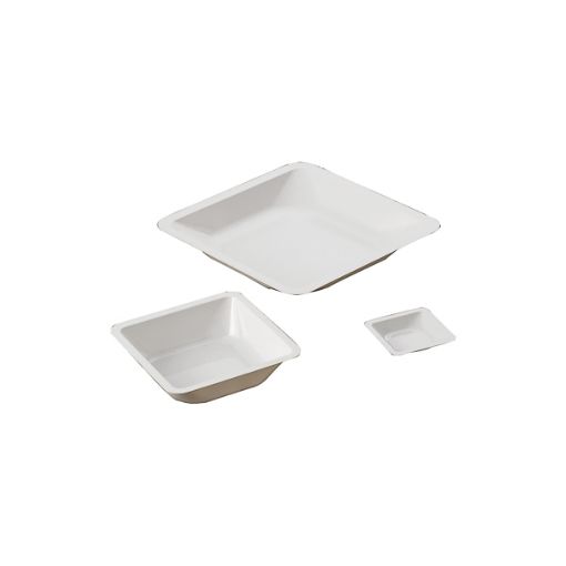 Bilde av Weighing pan, 140x140 mm, polystyrene, 500 pcs/pack