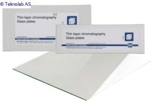 Bilde av ADAMANT TLC precoated plates UV 254 thickness of layer: 0.25 mm size: 10x10 cm pack of 25
