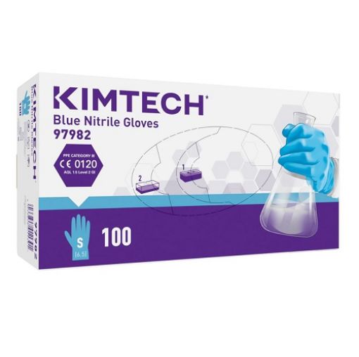 Bilde av KIMTECH BLUE NITRILE, size L / 8 to 8.5, (utgått - til lageret rekker)