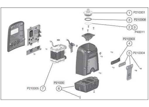 Bilde av O'RING & FILTER FOR AIRCHECK 3000 PUMP