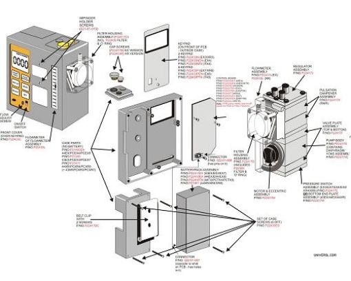 Bilde av 6 BUTTON KEYPAD FOR UNIVERSAL DELUXE ATEX PUMP