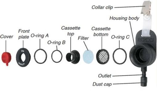 Bilde av DUST CAP FOR MULTI DUST IOM SAMPLER