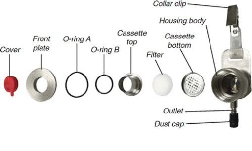 Bilde av STAINLESS STEEL BODY FOR IOM MULTI-DUST SAMPLER