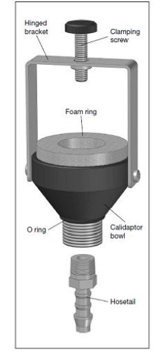 Bilde av BRACKET AND CLAMPING SCREW FOR CALIDAPTOR