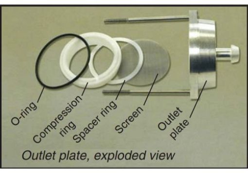 Bilde av O-RING, RETAINER & SPACER SET FOR SIOUTAS IMPACTOR