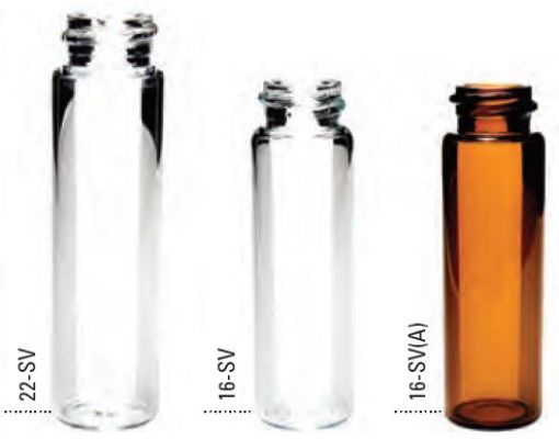 Bilde av Utgått - CLEAR GLASS VIALS,16ML200/PK