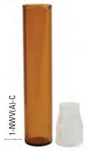 Bilde av Utgått - 1ML NECKLESS AMB GLS VIAL W/PE CAP FOR WATERS     200/PK
