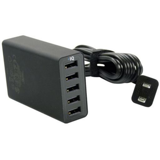 Bilde av FIVE PORT USB POWER HUB FUW POCKET PUMP TOUCH CHARGERS
