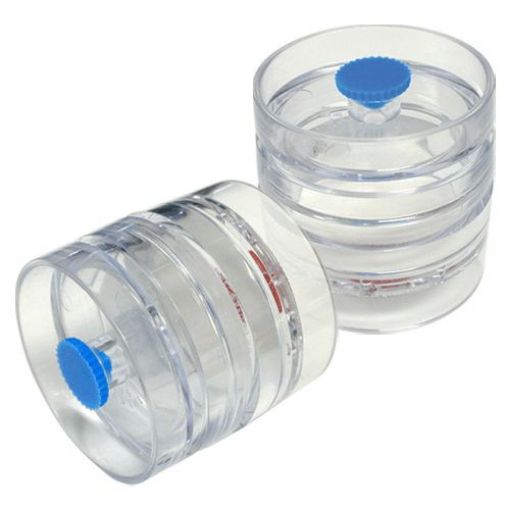 Bilde av PTFE FILTER 37MM 0.3UM  IN CLEAR PRELOADED 3PART CASSETTE