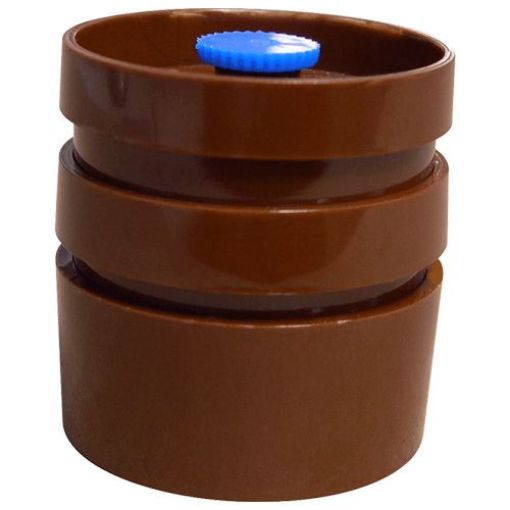 Bilde av OPAQUE BROWN STYRENE 3 PART FILTER CASSETTE BLANK 37MM
