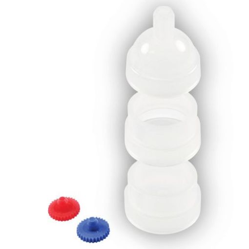 Bilde av GOBLET STYLE POLYPROPYLENE 3-PART FILTER CASS BLANK 25MM