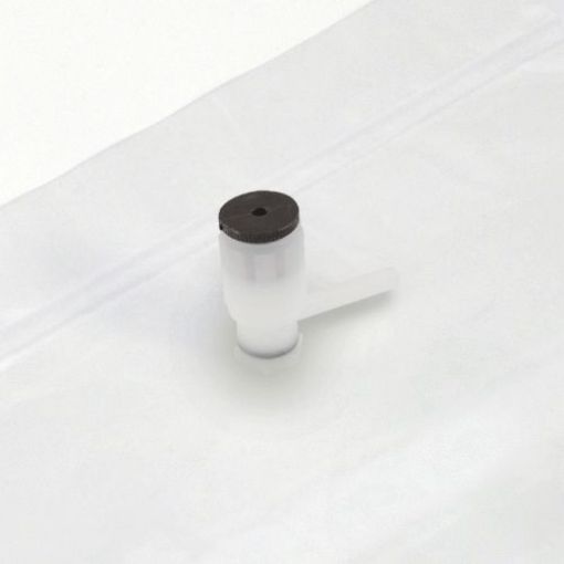 Bilde av TEDLAR BAG SINGLE POLYPROPYLENE FITTING - 75 LITRE