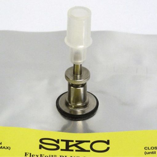 Bilde av FLEXFOIL PLUS BAG - ST. STEEL BREATH-GAS FITTING - 1 LITRE
