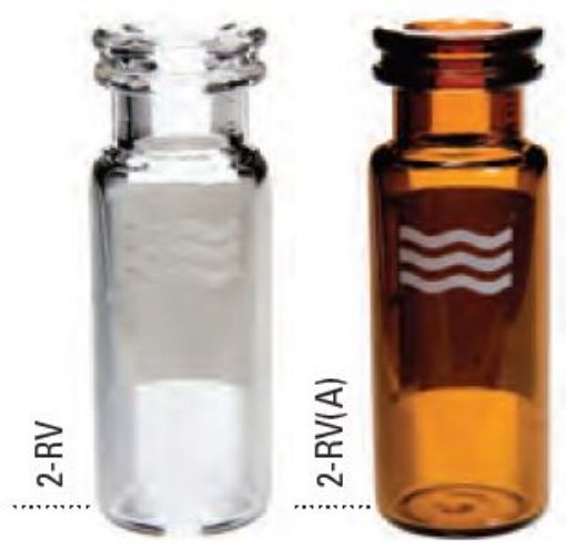Bilde av Utgått - 2ML SNAP CAP VIAL WITH WRITE ON PATCH - AMBER