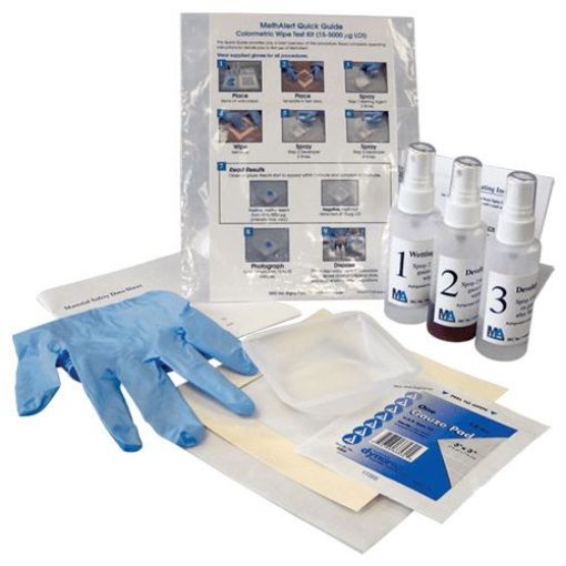 Bilde av METH-ALERT COLOURMETRIC WIPE KIT