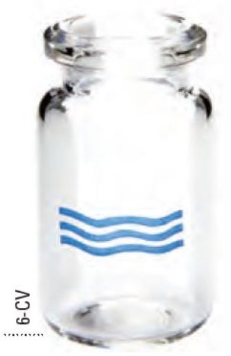 Bilde av Utgått - 6ML CRIMP TOP VIAL - CLEAR