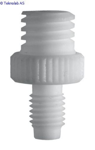 Bilde av Adapter for septum caps, short thread ND9, PTFE