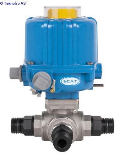 Bilde av 3-way ball valve, 3xGL25