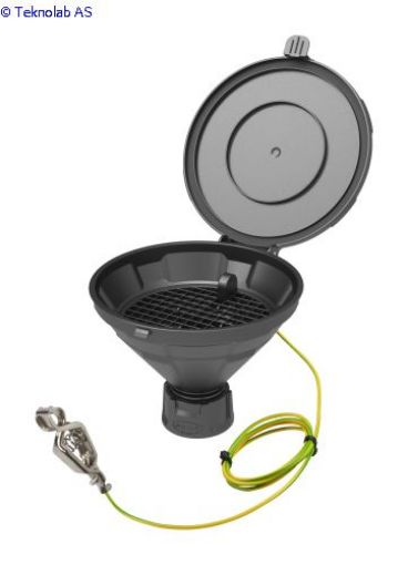 Bilde av Funnel with lid "MARCO", V2.0, GL45, el, Type 1 (Gml. Nr: 106980 )