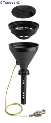 Bilde av Funnel "ARNOLD" with lid, V2.0, GL45 (Gml. Nr: 117622 )