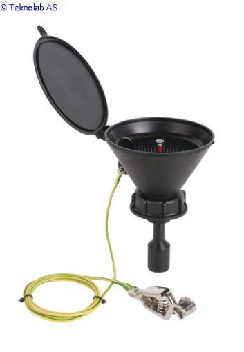 Bilde av Funnel with lid "MARCO", V2.0, S60/61, el, Type 2 (Gml. Nr: 117637 )
