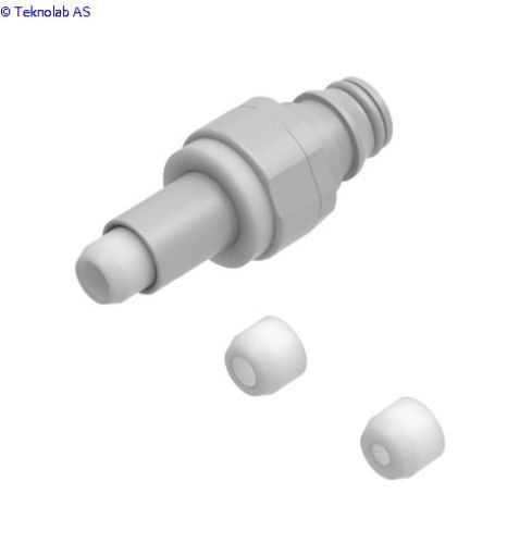 Bilde av Quick-Lock Connector (m), incl. 1x PFA-ferrule (Gml. Nr: 160180 )