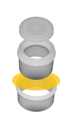 Bilde av Double Open-Ended SpectroCup® Sample Cups 32 mm
