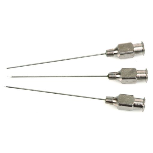 Bilde av Luer Syringe Needles for 500uL A2 Gas-Tight Syringes  22ga  3-pk  (0.028"OD x 0.012"ID x 2")