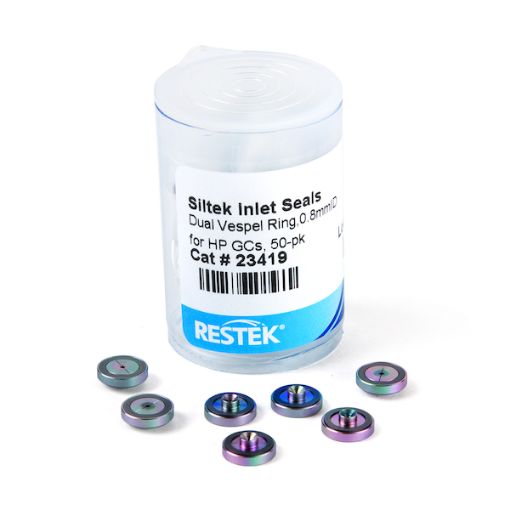 Bilde av Siltek Inlet Seals Dual Vespel Ring  0.8mmID  for HP GCs  50-pk