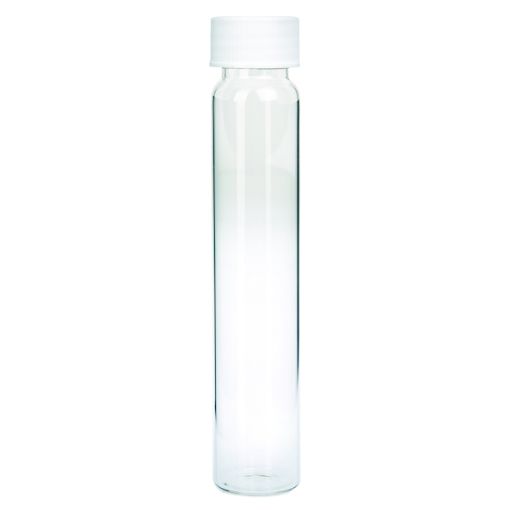 Bilde av 60ml Collection Vial Pre-Cleaned Clear Glass for ASE System  72pk  Replaces Dionex #048784
