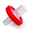 Bilde av Syringe Filter  13mm 0.22um Cellulose Acetate 100pk Red  luer lock