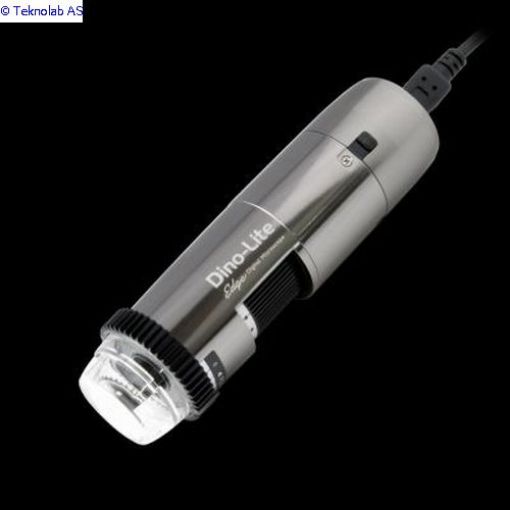 Bilde av Dino-Lite Edge digital microscope USB – LWD  5MP, 10-140x, LWD aluminum, polarizer, FLC/AMR/EDOF/EDR