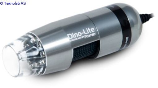 Bilde av Dino-Lite digital microscope USB  1.3MP, 20-70x & 200x, aluminium