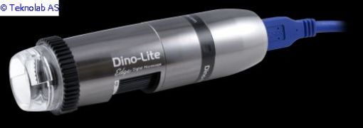 Bilde av Dino-Lite Edge digital microscope USB 3.0  5MP, 20-220x, aluminium, polarizer, FLC, AMR, EDOF, EDR U