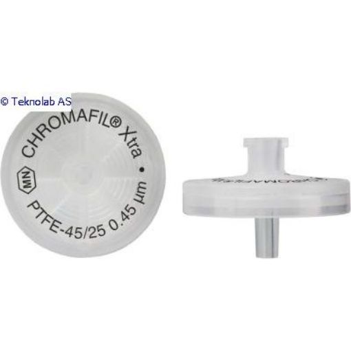 Bilde av CHROMAFIL Xtra disposable syringe filters PTFE-45/25 membrane material: polytetrafluoroethylene pore