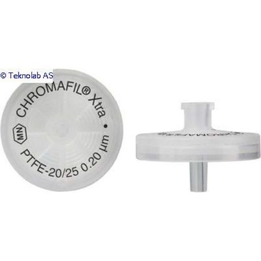 Bilde av CHROMAFIL Xtra disposable syringe filters PTFE-20/25 membrane material: polytetrafluoroethylene pore