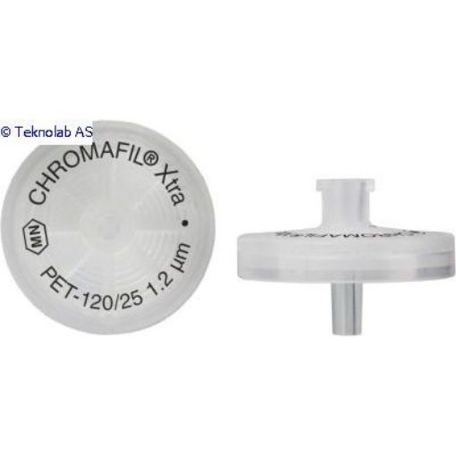 Bilde av CHROMAFIL Xtra disposable syringe filters PET-120/25 membrane material: polyester pore dia.: 1.2 µm,